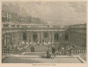 Entrance Court of the Brighton Aquarium by English School