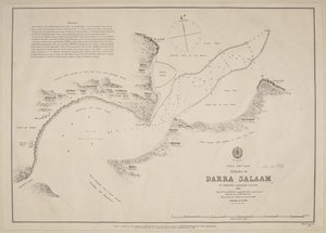 Entrance to Darra Salaam, by Commander R. Bradshaw, HMS Star