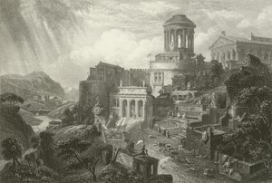 Entrance to a Greek City by English School