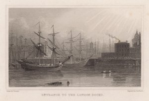 Entrance to the London Docks by English School