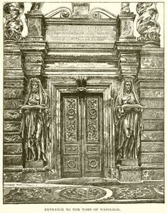 Entrance to the Tomb of Napoleon by English School