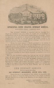 Episcopal Jews Chapel Sunday School by English School