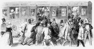 Epsom Races 1847: The Railway - Second Class by English School