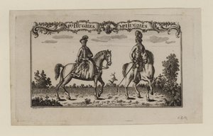 Equestrian Entertainers, Mrs Hughes and Mr Hughes