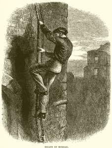 Escape of Morgan by English School