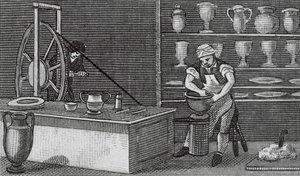Etruria, the Potteries by English School