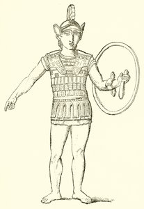 Etruscan Warrior by English School