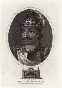Euric, King of the Visigoths by English School