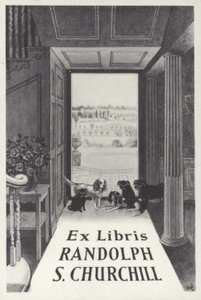 Ex Libris Randolph S. Churchill
