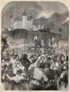 Execution of the Duke of Northumberland on Tower Hill - 1553
