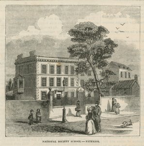 Exterior of the National Society School by English School