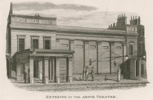 Exterior of the Regency Theatre, Tottenham Street, Tottenham Court Road, London