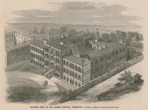 Exterior View of the Cancer Hospital, Brompton