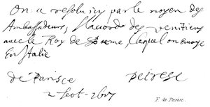 F de Peirese