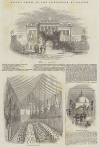Farewell Dinner to Lord Ellenborough, at Calcutta