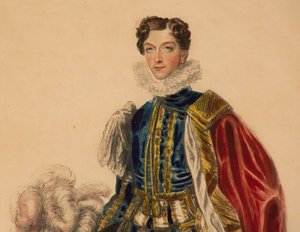 Fashion Plate for the Coronation of King George IV
