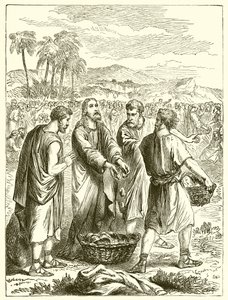 Feeding Five Thousand by English School