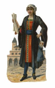 Female Lawyer by English School