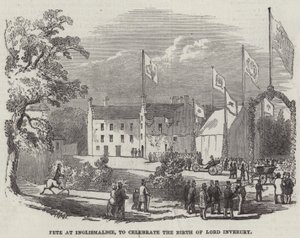Fete at Inglismaldie, to celebrate the Birth of Lord Inverury