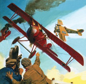 Filming of Howard Hughes