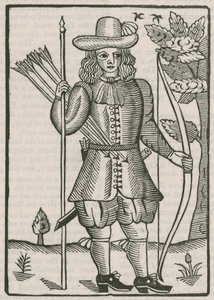 Finsbury Archers Ticket for the Shooting of 1676