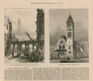 Fire in Beaufort Buildings