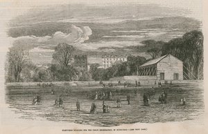 Fireworks Building for the Peace Celebration in Hyde Park, London by English School