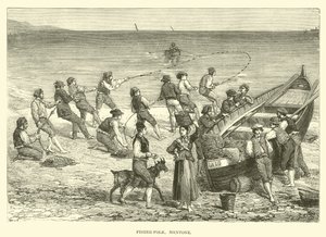 Fisher-Folk, Mentone by English School