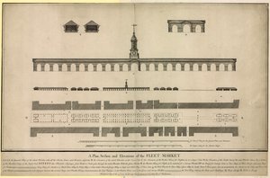Fleet Market, London by English School