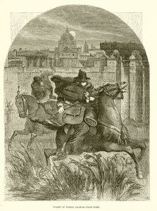 Flight of Prince Charles from Rome