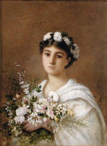 Flora, c.1900 by English School