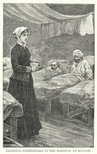 Florence Nightingale in the Hospital at Scutari