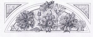 Flower Designs, from The Magazine of Art 1893, Cassell and Company, 1893 by English School