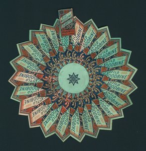 Flower Made Out of Old Cigarette Boxes