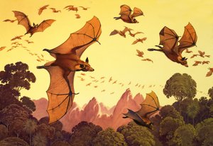Flying Foxes by English School