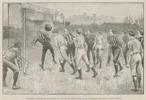 Football Association Challenge Cup Match at Kennington Oval by English School