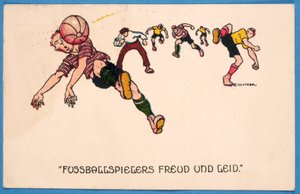 Footballers for Better or Worse by English School