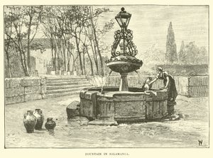 Fountain in Salamanca