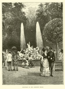 Fountain in the Giardino Reale by English School