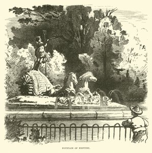 Fountain of Neptune by English School