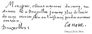 Francis De la Nove
