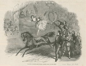 Franconi at Drury Lane - Mddle Palmyre Anato in the Circle