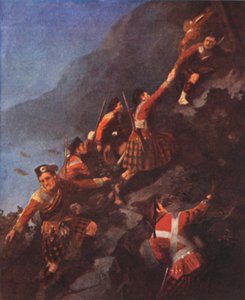 Fraser Highlanders Storming the Heights at Quebec