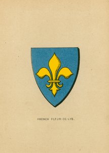 French Fleur-de-Lys by English School