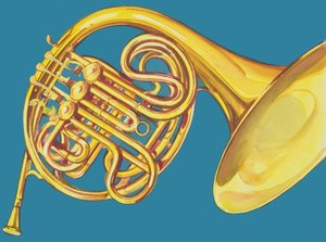 French Horn by English School