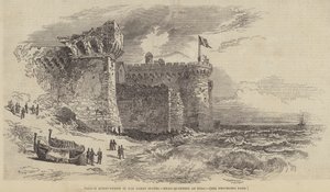French Intervention in the Roman States, Head-Quarters at Palo by English School