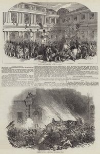 French Revolution of 1848 by English School