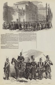 French Revolution of 1848 by English School