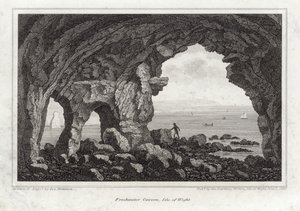 Freshwater Cavern on the Isle of Wight