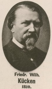 Friedrich Wilhelm Kucken (engraving) by English School